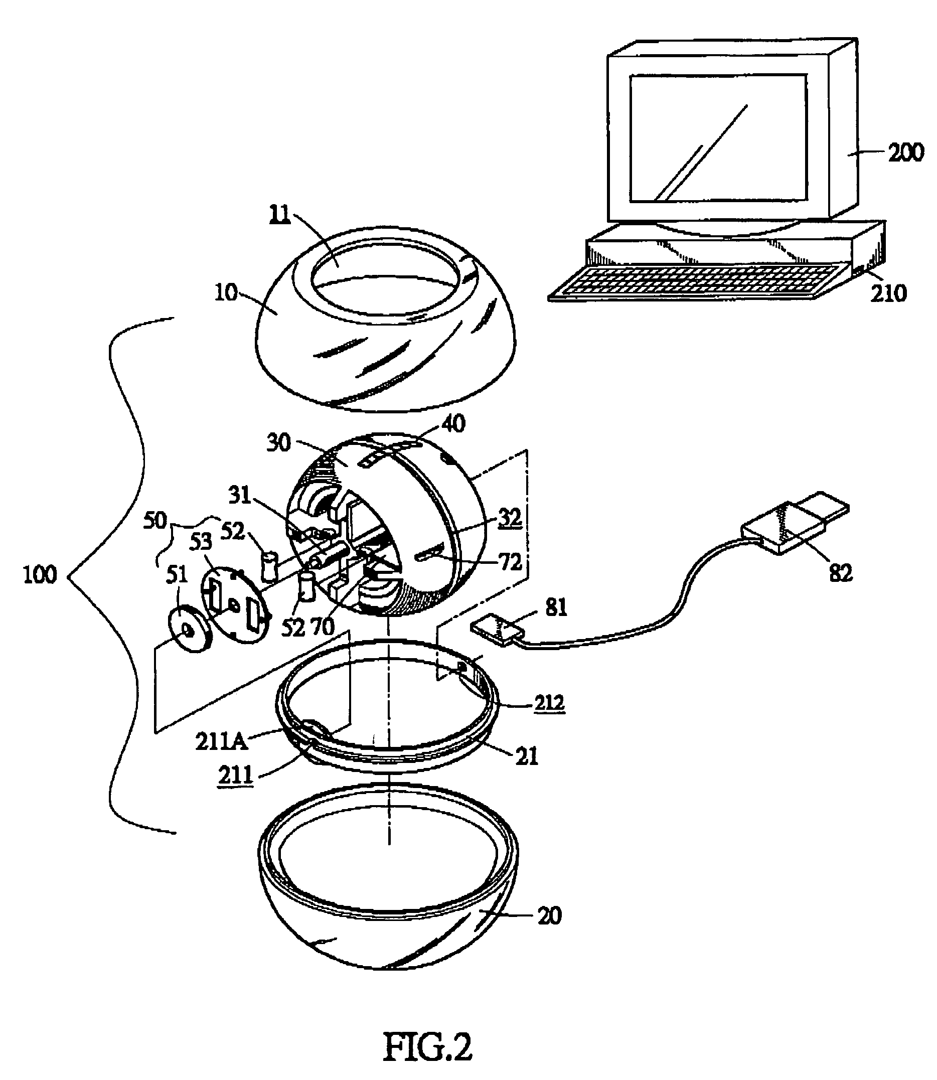 Wrist exerciser having display and transmission device