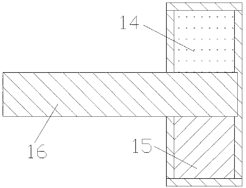 Triaxial synchronous type variable exhaust branch reducing rate system