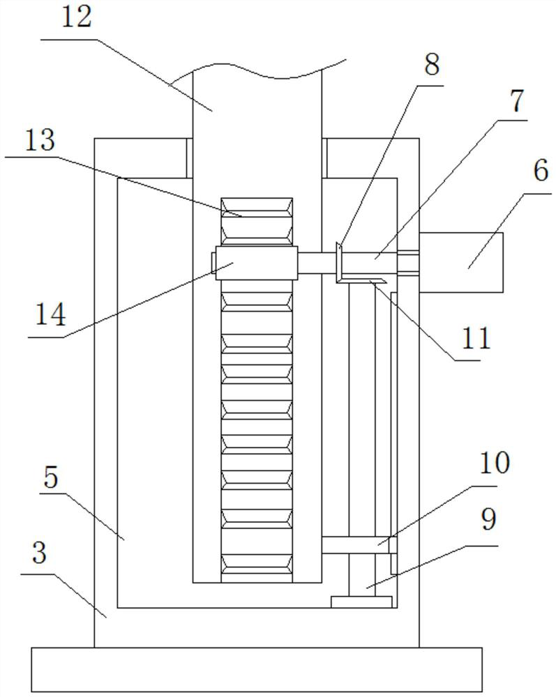 Assembled building buttress stabilizing device