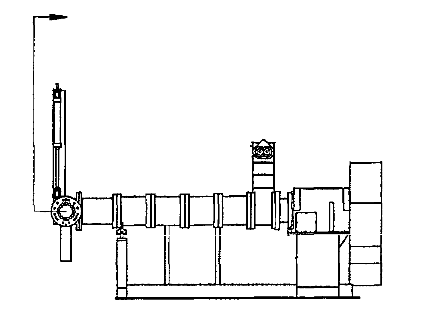 Integrated extrusion molding equipment