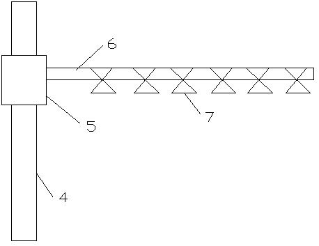 Chloride content test rod and preparation method thereof