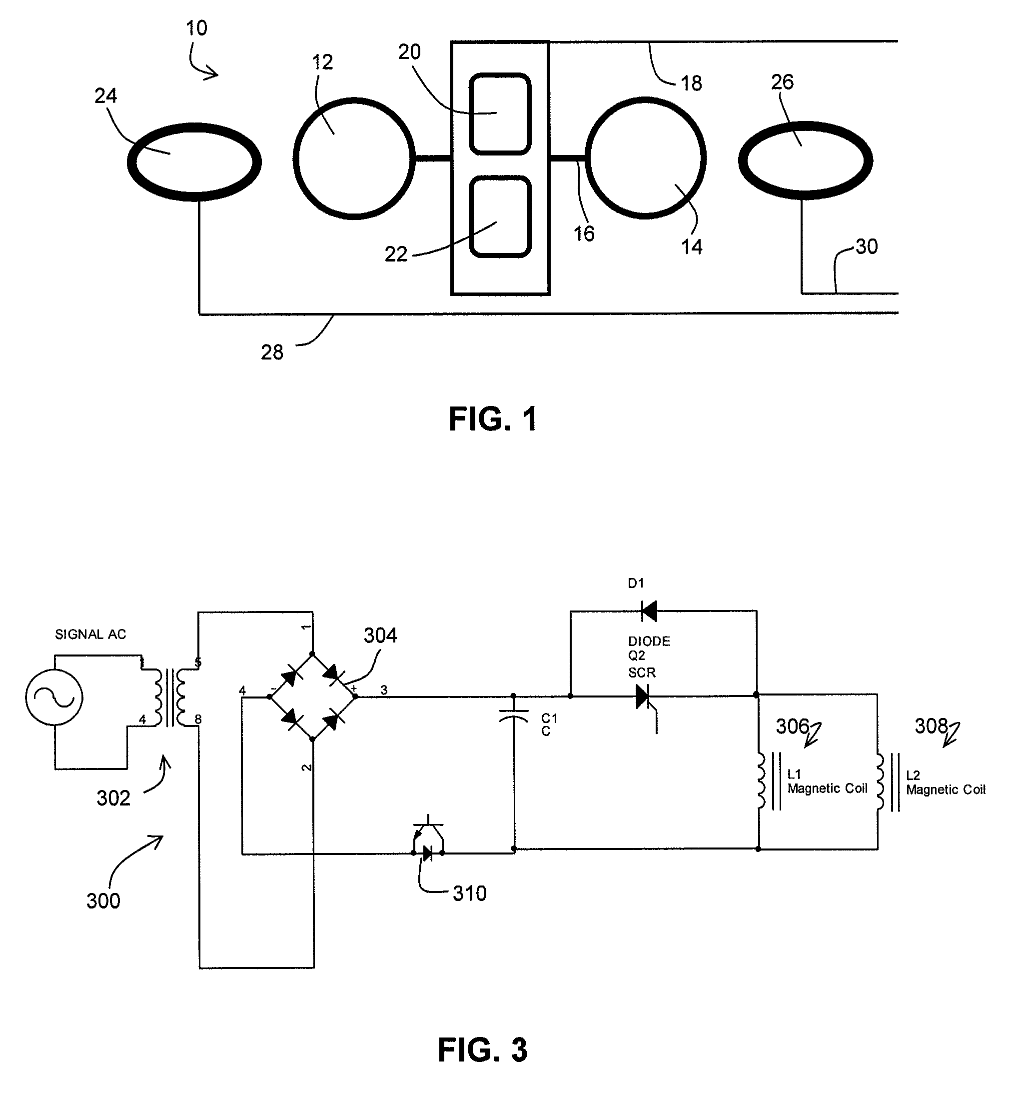 Device and method for non-invasive, localized neural stimulation utilizing hall effect phenomenon