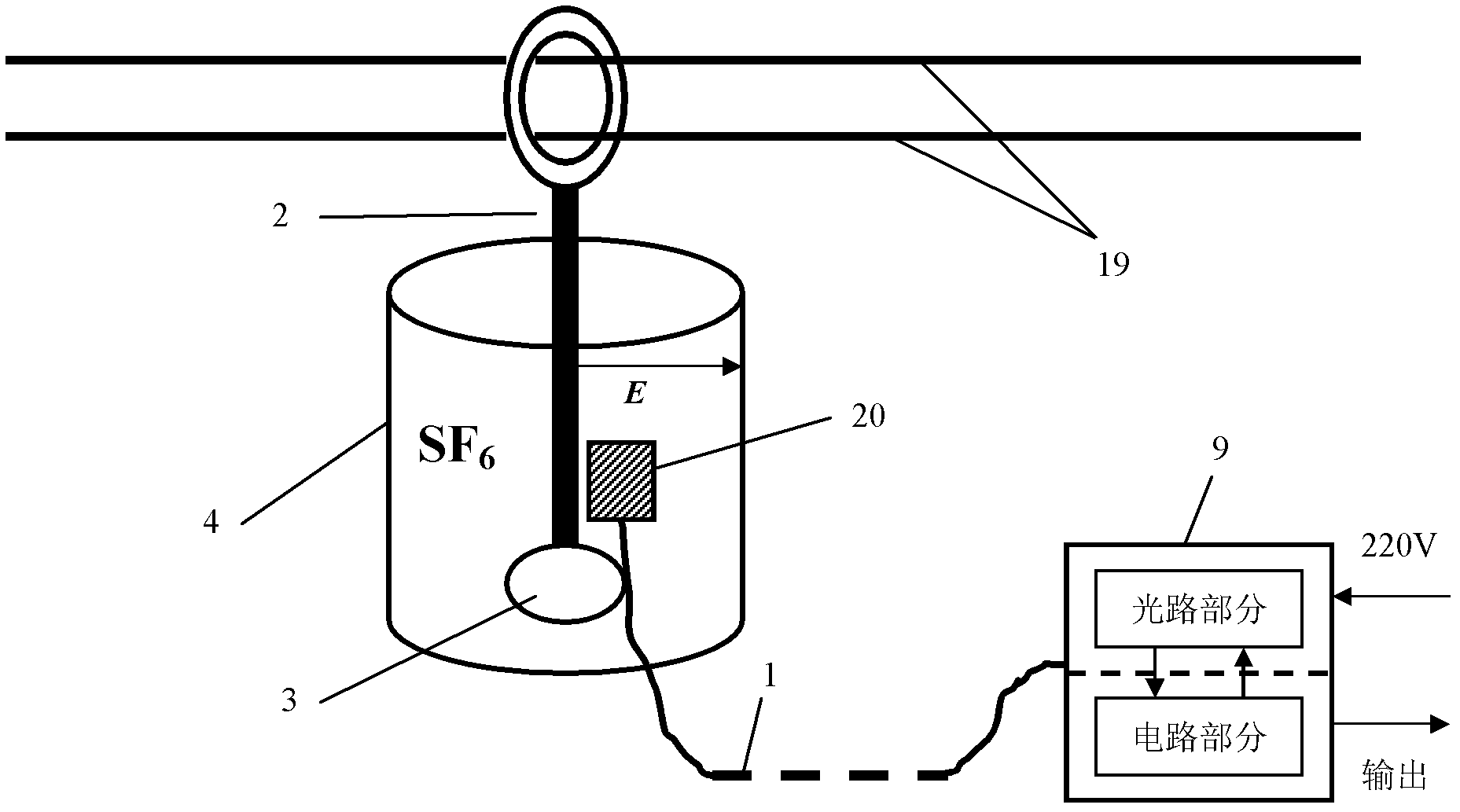 All-optical high-voltage voltage transformer