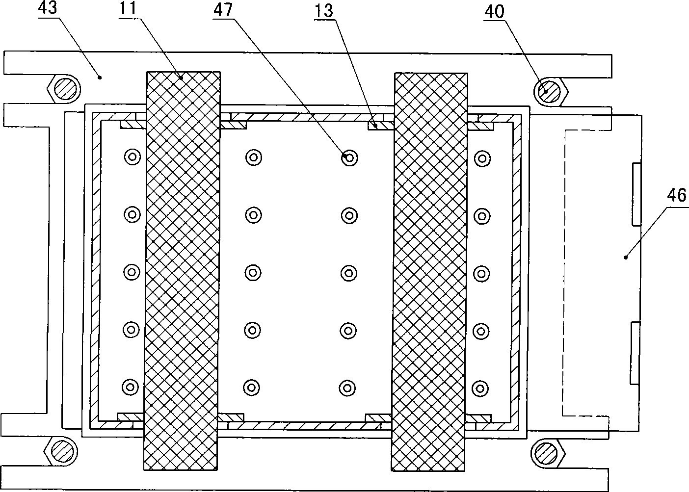 Earth arch test apparatus