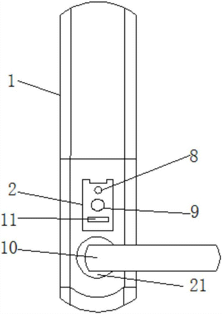 Novel network fingerprint coded lock