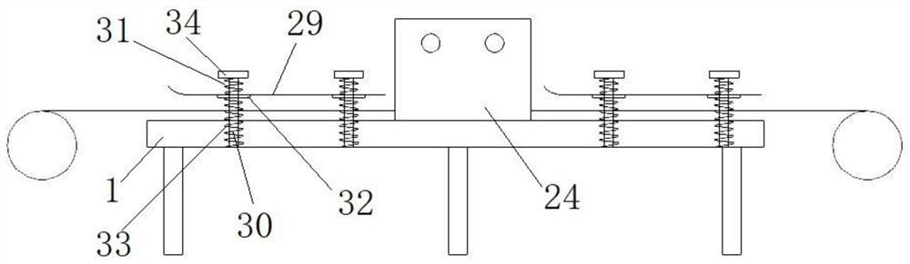 Stainless steel band cutting device