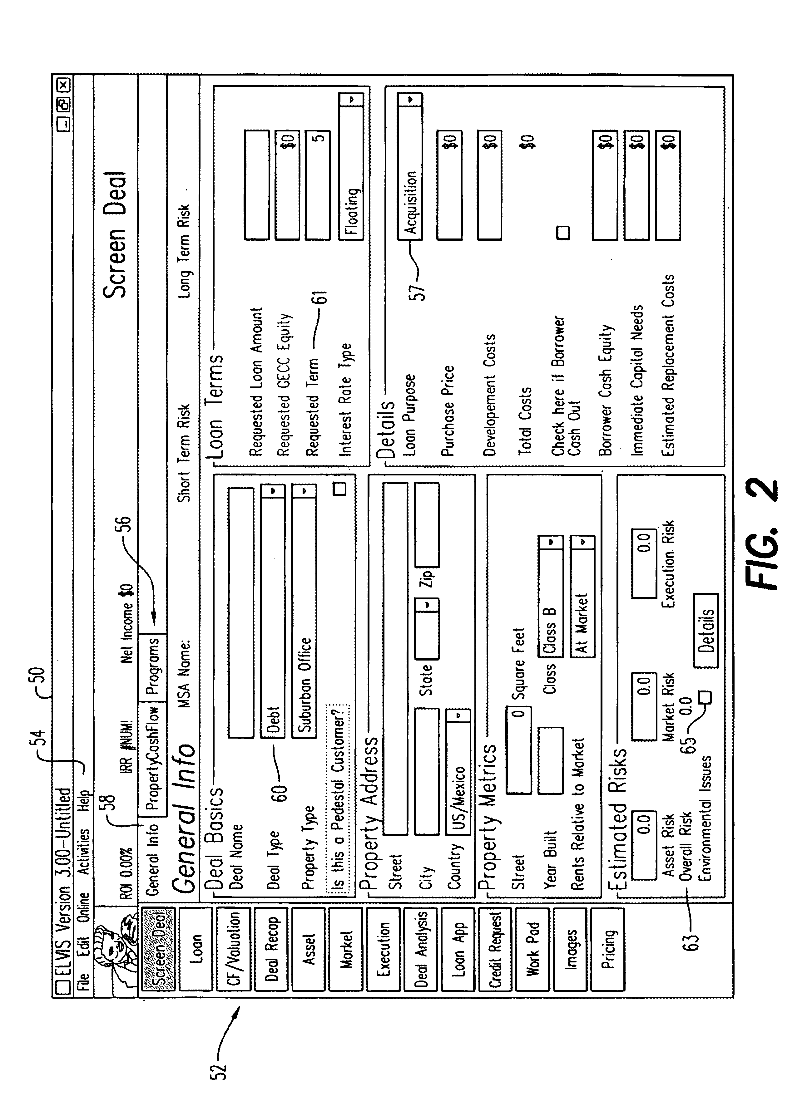 Method and system for loan organization and underwriting