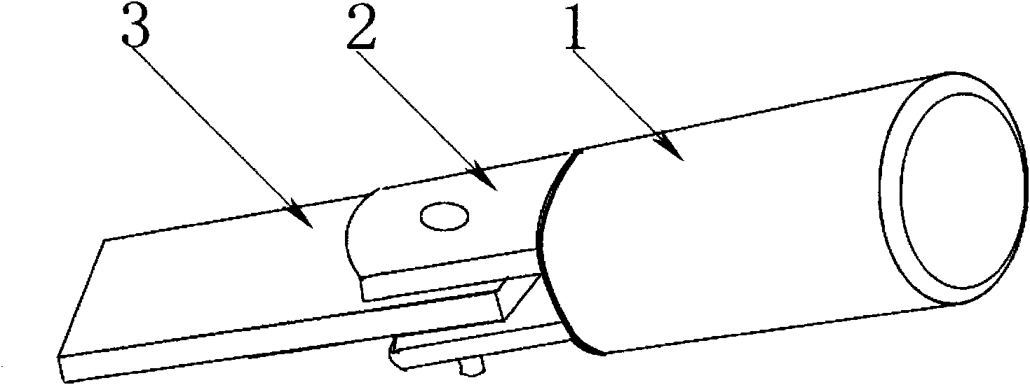 Steel pipe connector