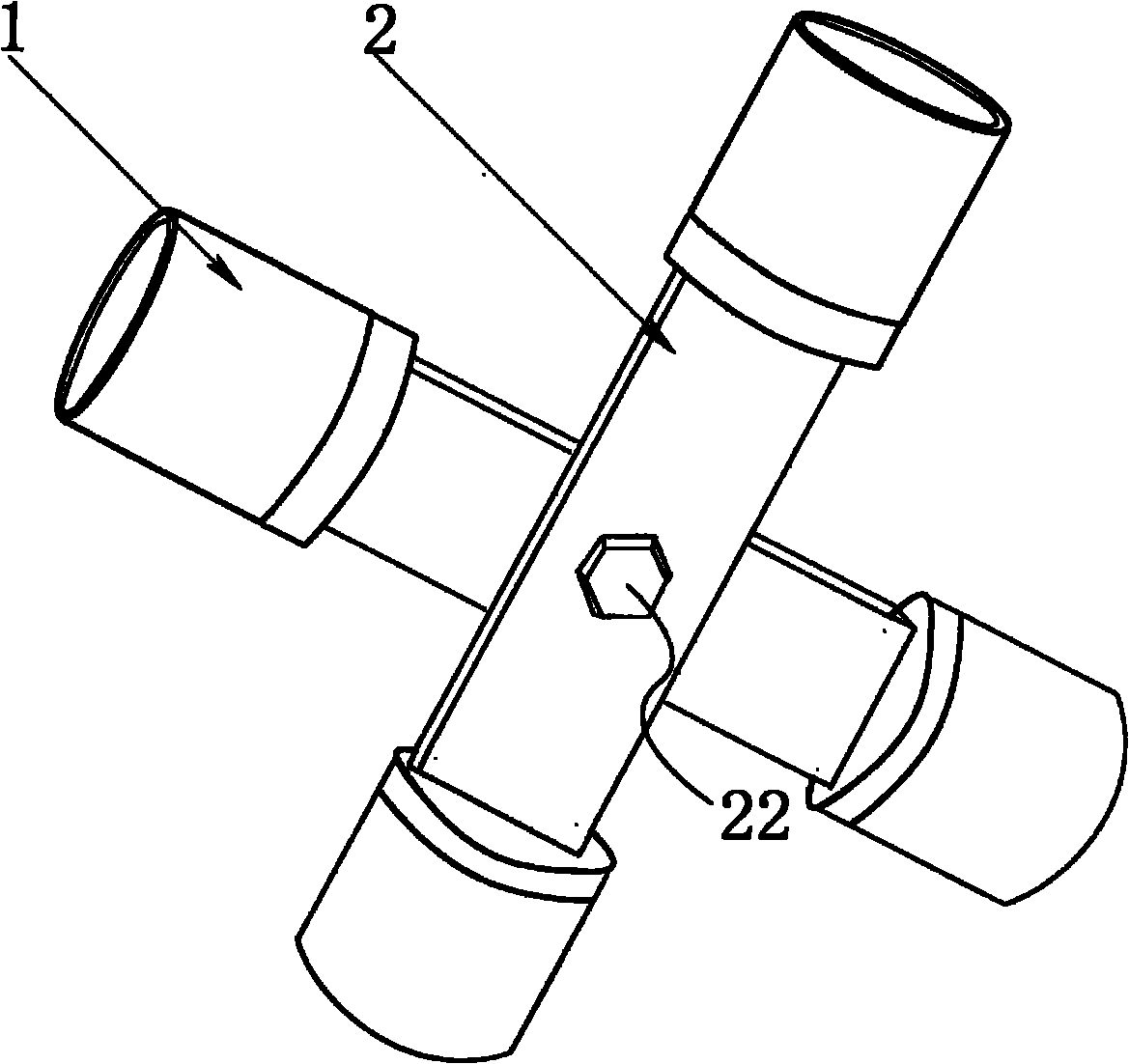 Steel pipe connector