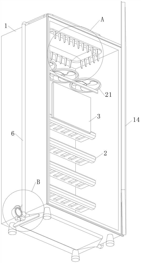 Intelligent power distribution cabinet and method for monitoring power distribution cabinet