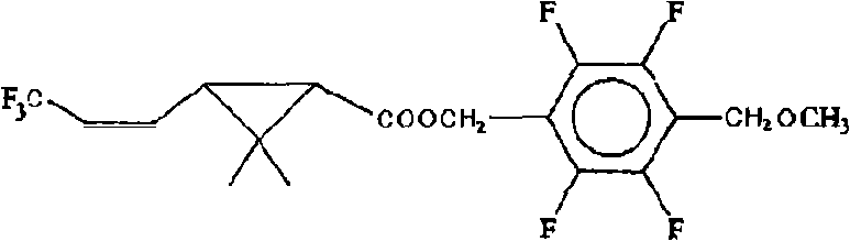 Novel pyrethroid compounds derived from tefluthrin