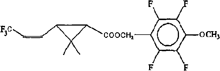 Novel pyrethroid compounds derived from tefluthrin