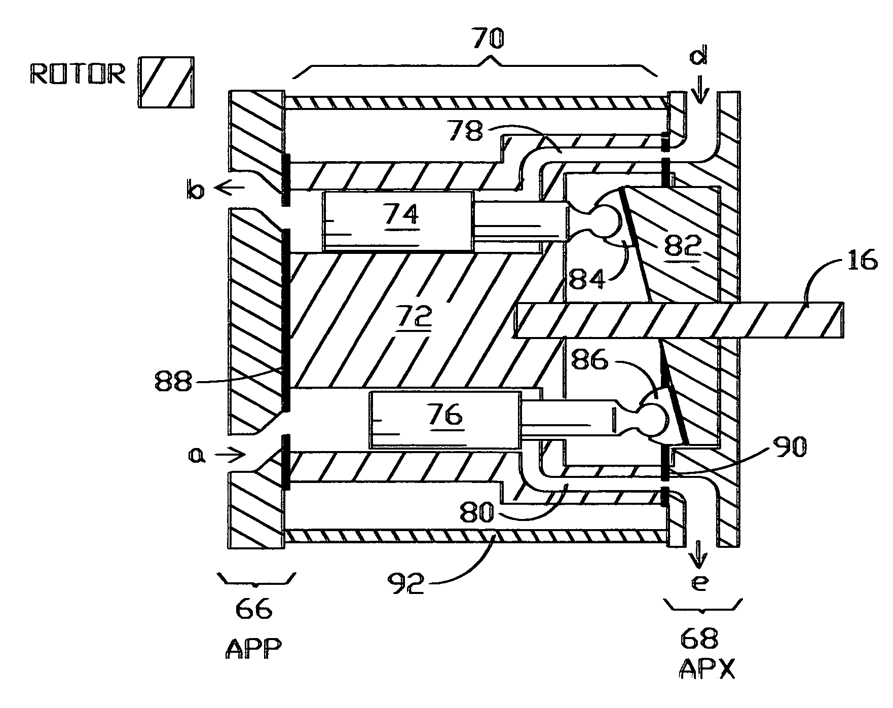 Combined axial piston liquid pump and energy recovery pressure exchanger