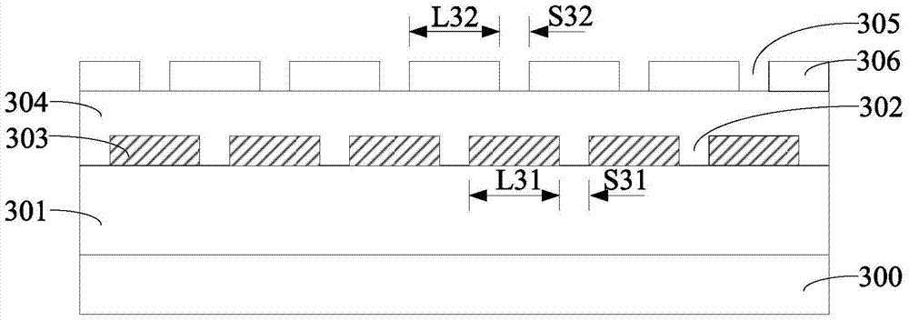 Monitoring layout and monitoring method of gate process