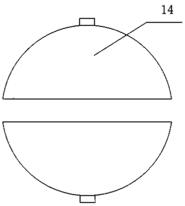 Permanent magnet brake for adjusting magnetic field intensity