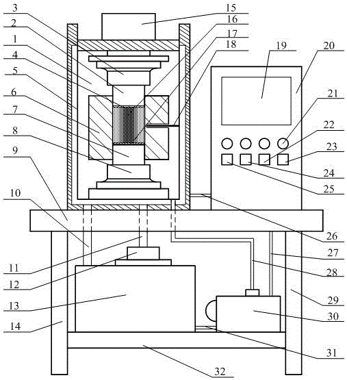 Preparation method of laminated gradient neutron absorbing material