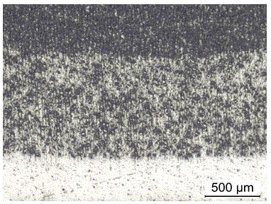 Preparation method of laminated gradient neutron absorbing material