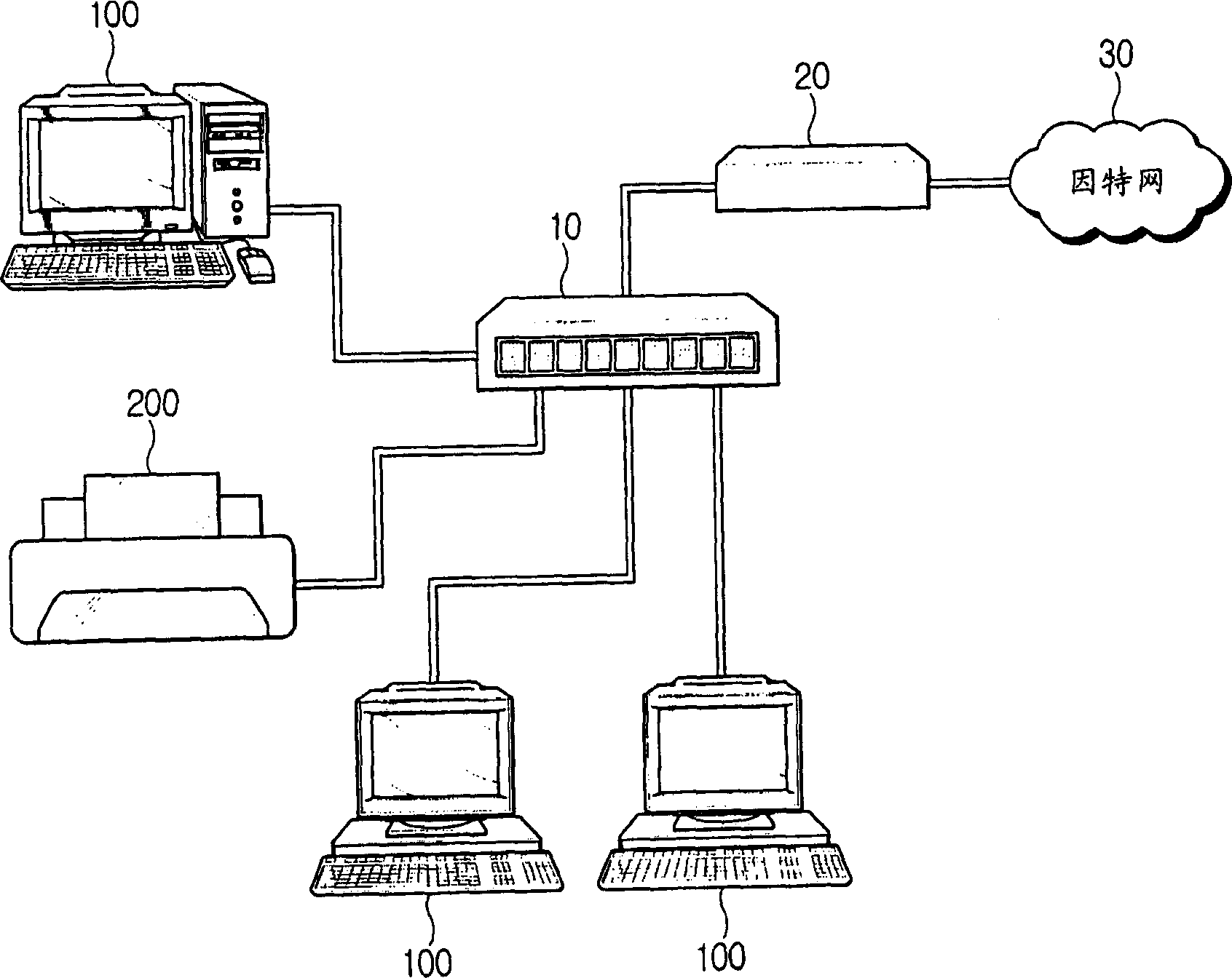 Method and apparatus for printing web pages