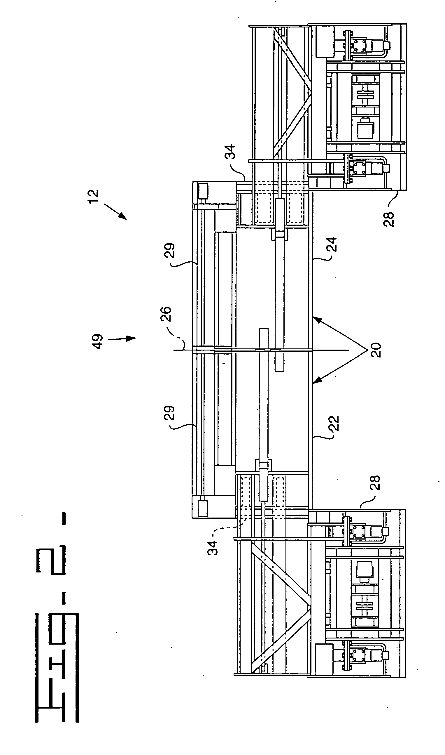 Screed heating arrangement