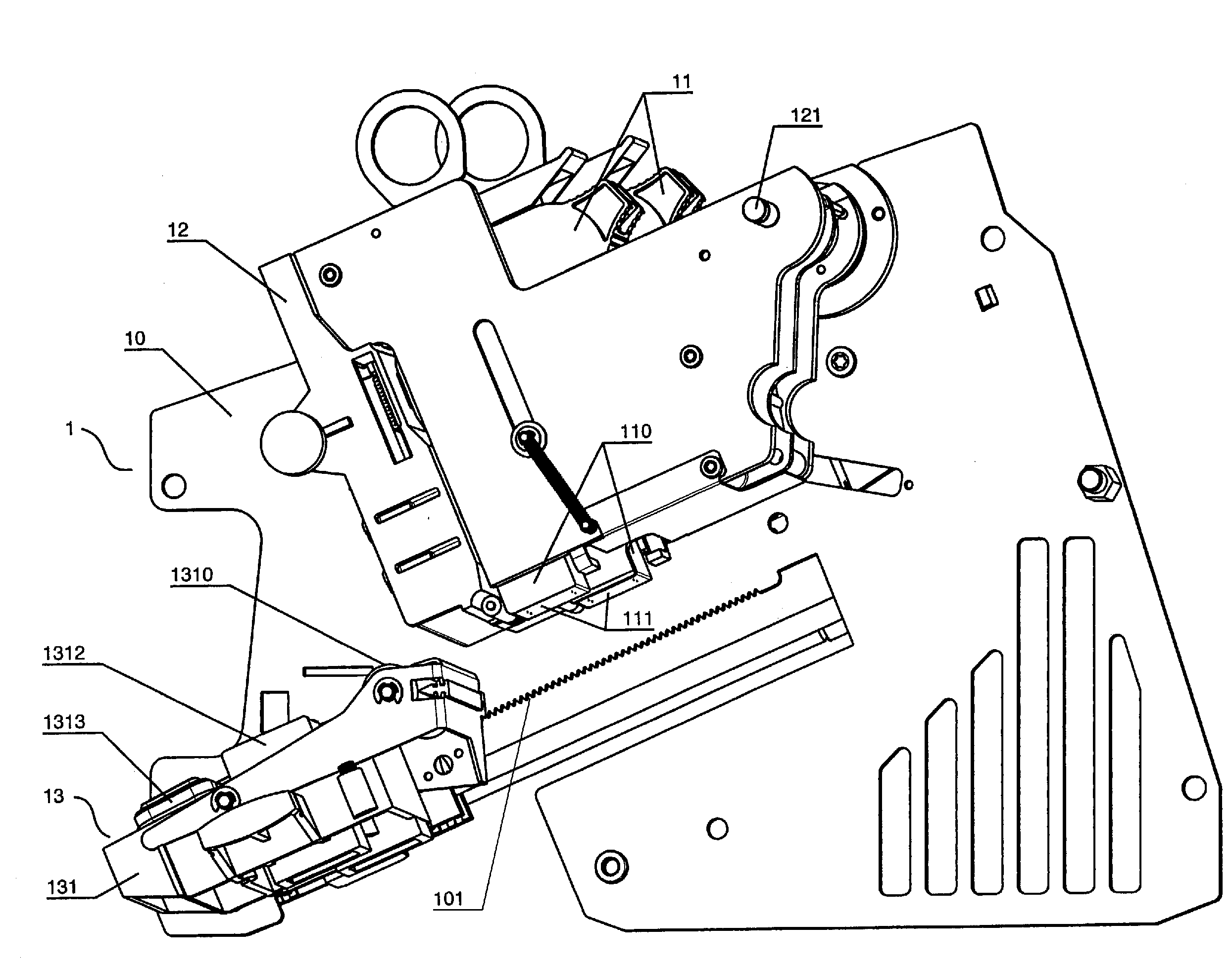 Device for keeping an inkjet print head clean