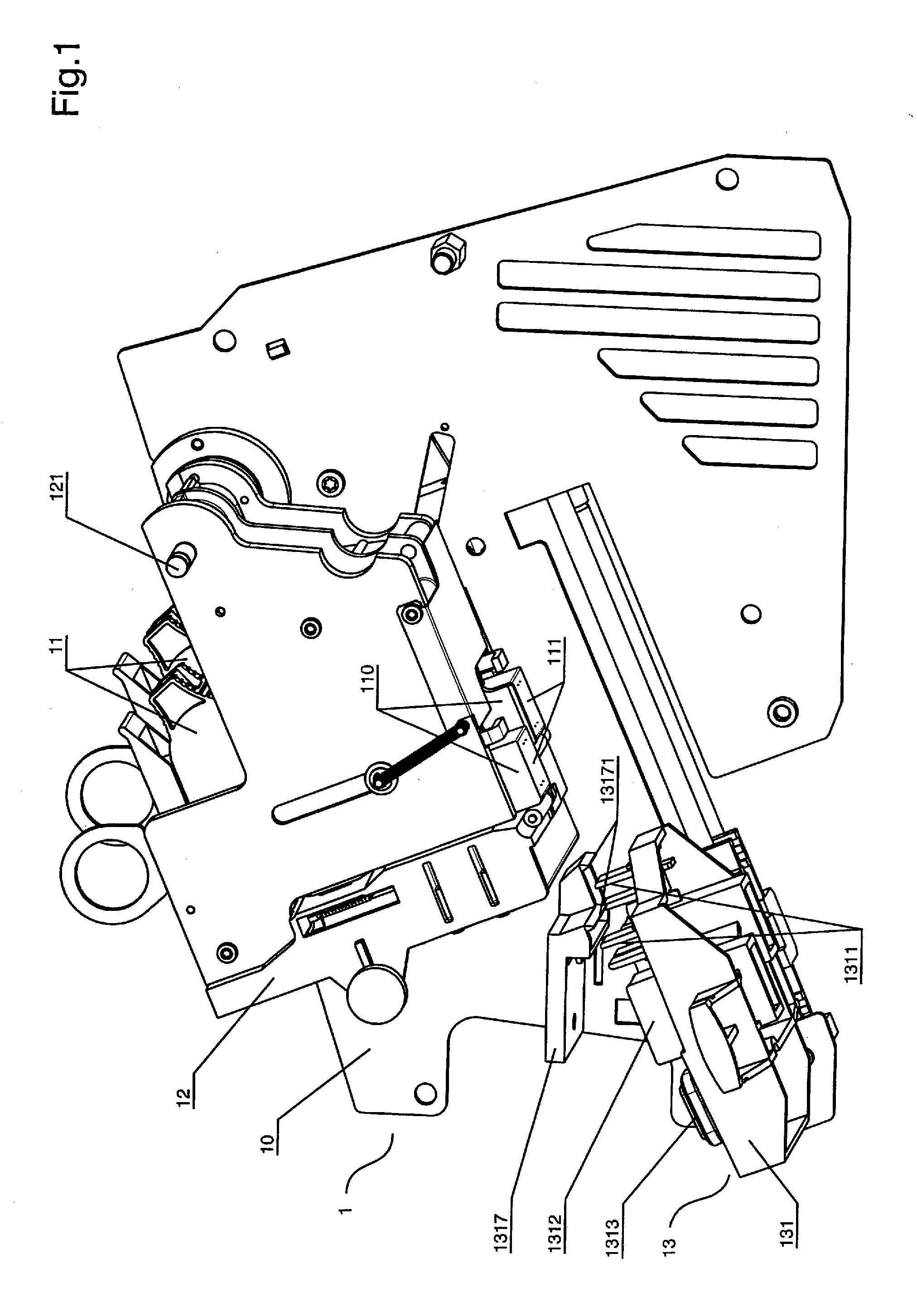 Device for keeping an inkjet print head clean