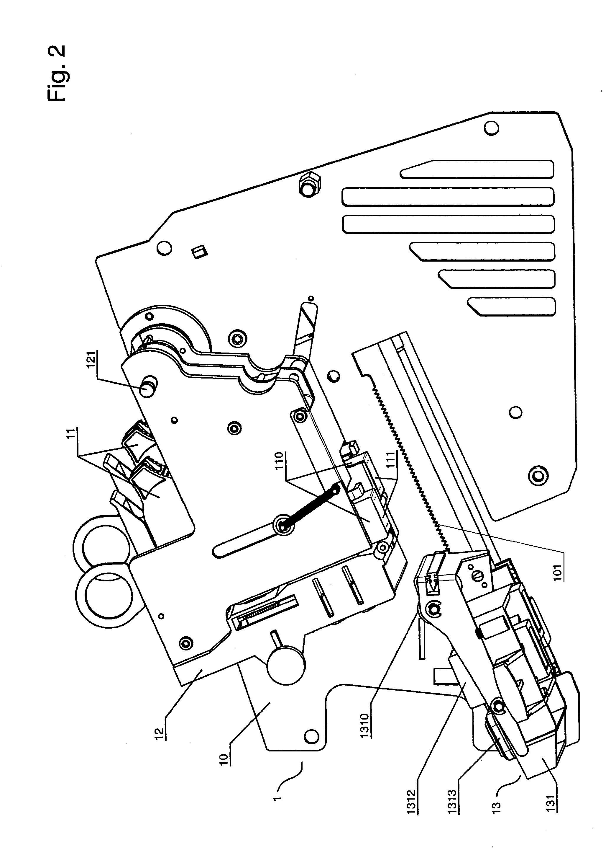 Device for keeping an inkjet print head clean