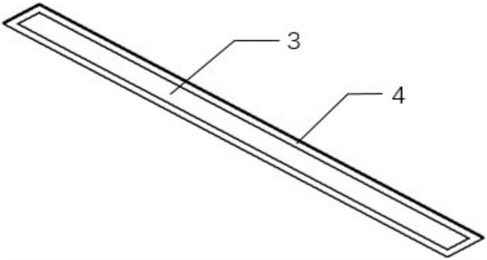 Self-power-supply louver-type solar pond heat storage device