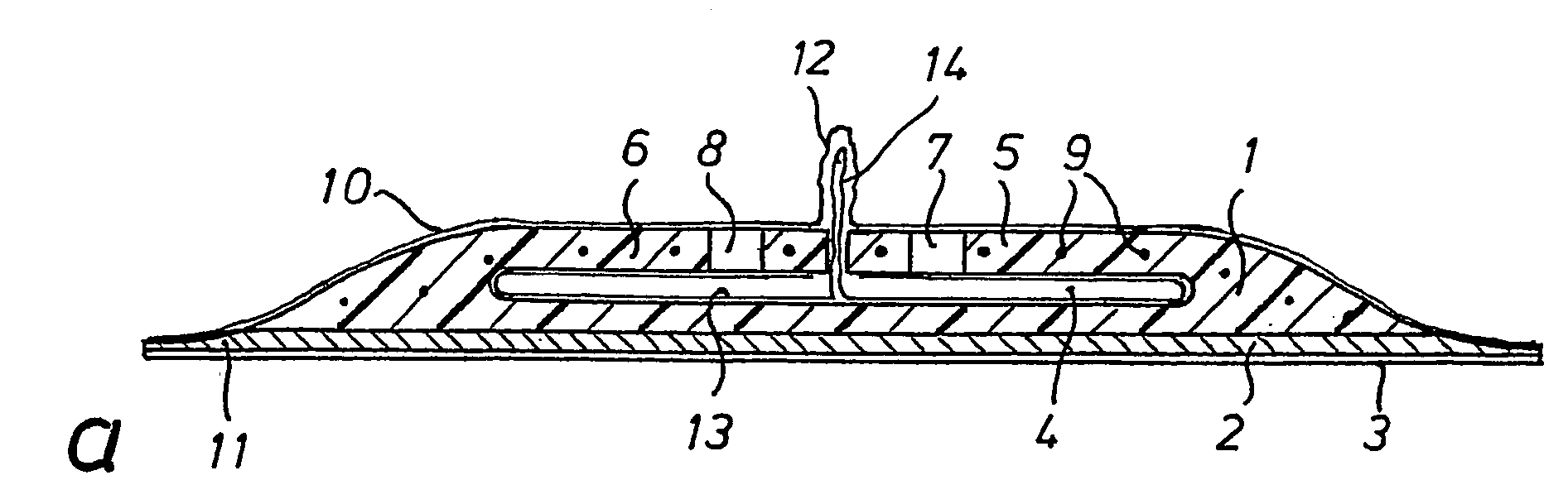 Mount for attaching an electronic component to a rubber article