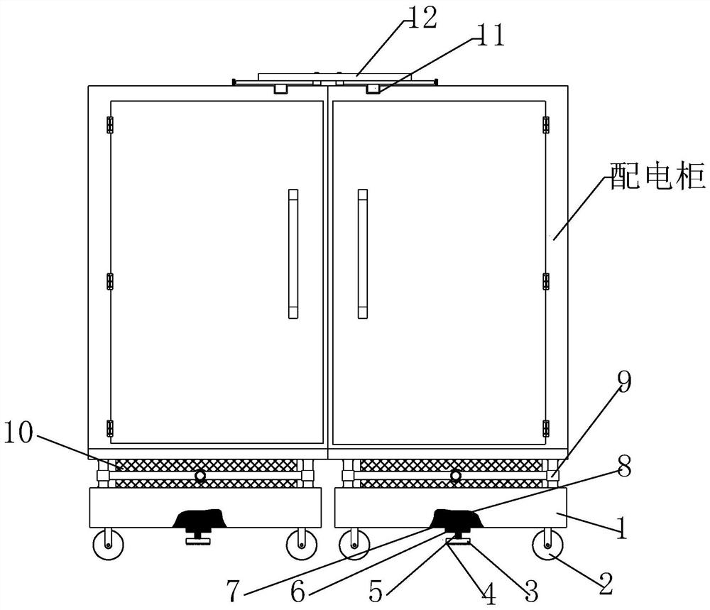 A kind of distribution cabinet assembly equipment and its assembly process