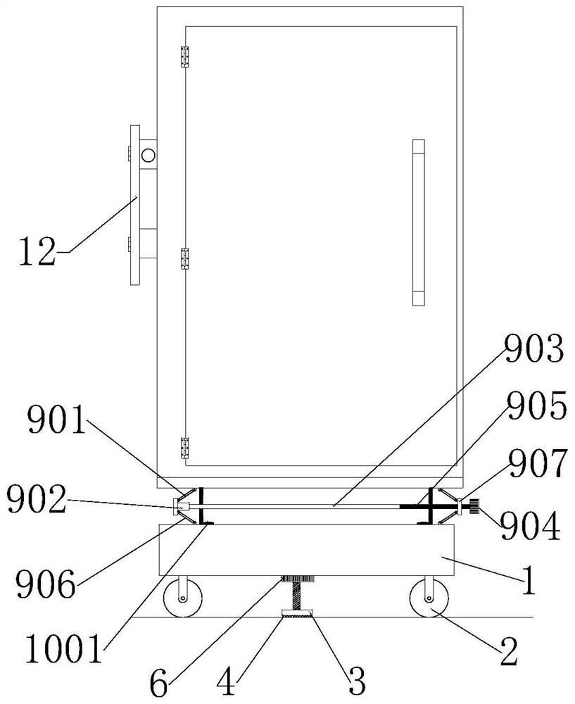 A kind of distribution cabinet assembly equipment and its assembly process