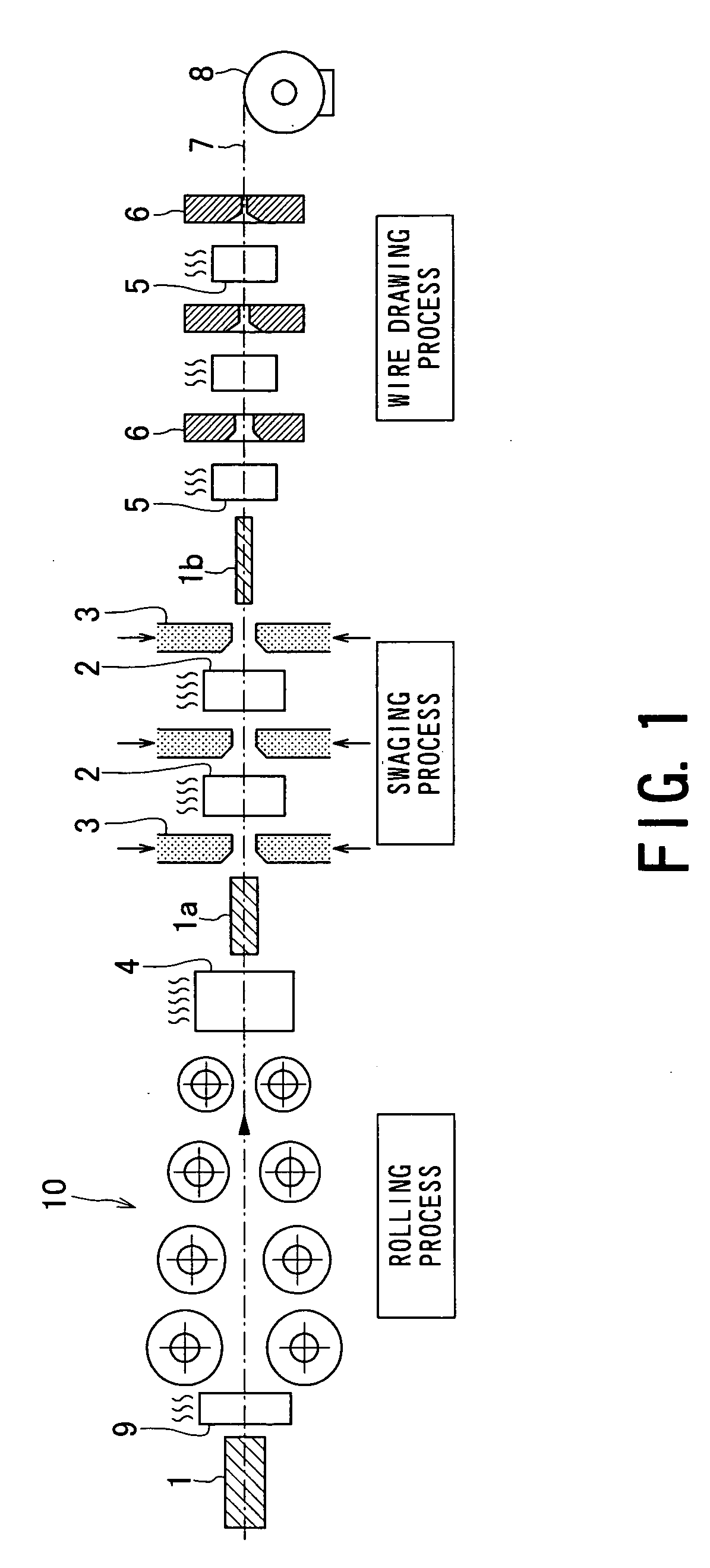 Tunsten wire, cathode heater, and filament for vibration service lamp