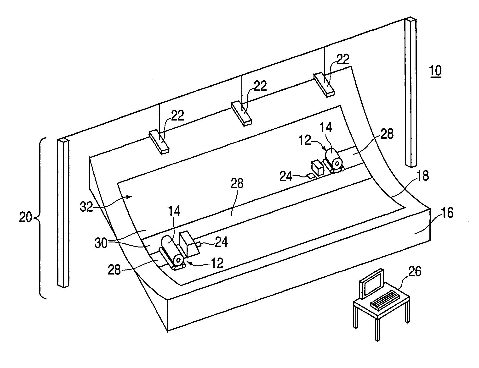 Machine assisted laminator and method