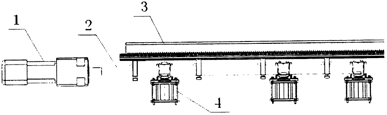 Fully-independent servo drive rapier loom