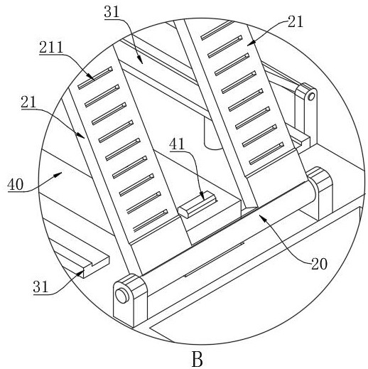 Lead frame feeding and conveying device