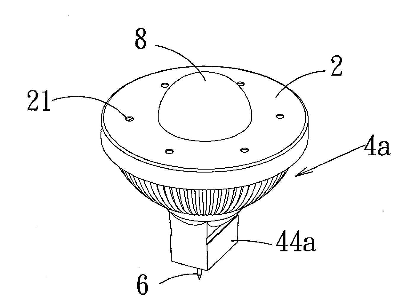 LED Lamp Having Higher Efficiency