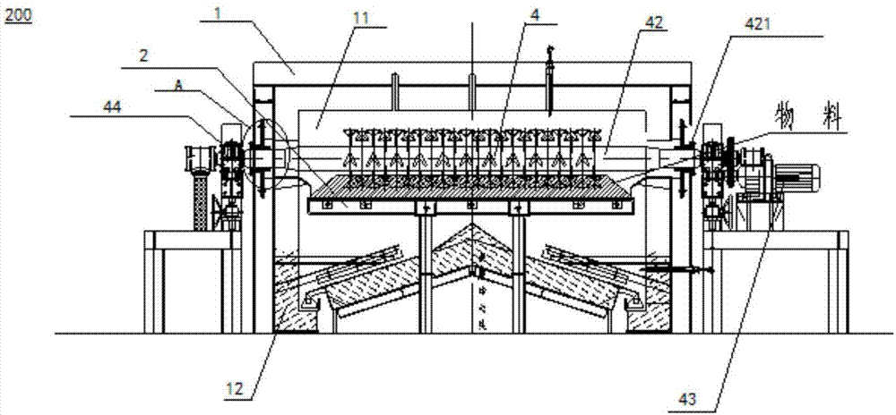 Rotary hearth furnace