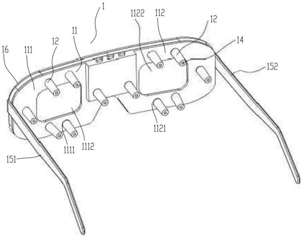 Eye laser physiotherapy instrument and control method