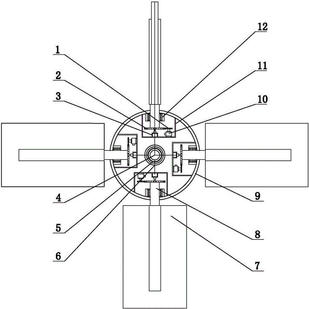 Efficient water flow power generation device and water flow inner power generation method