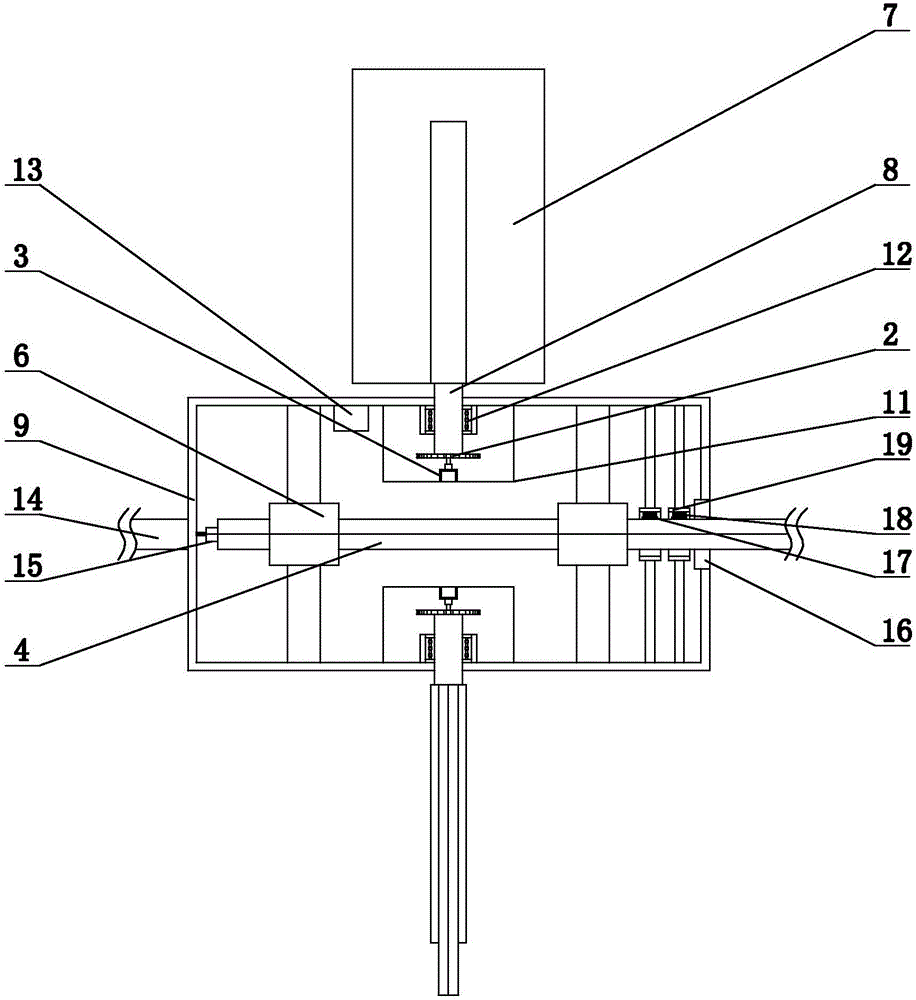 Efficient water flow power generation device and water flow inner power generation method