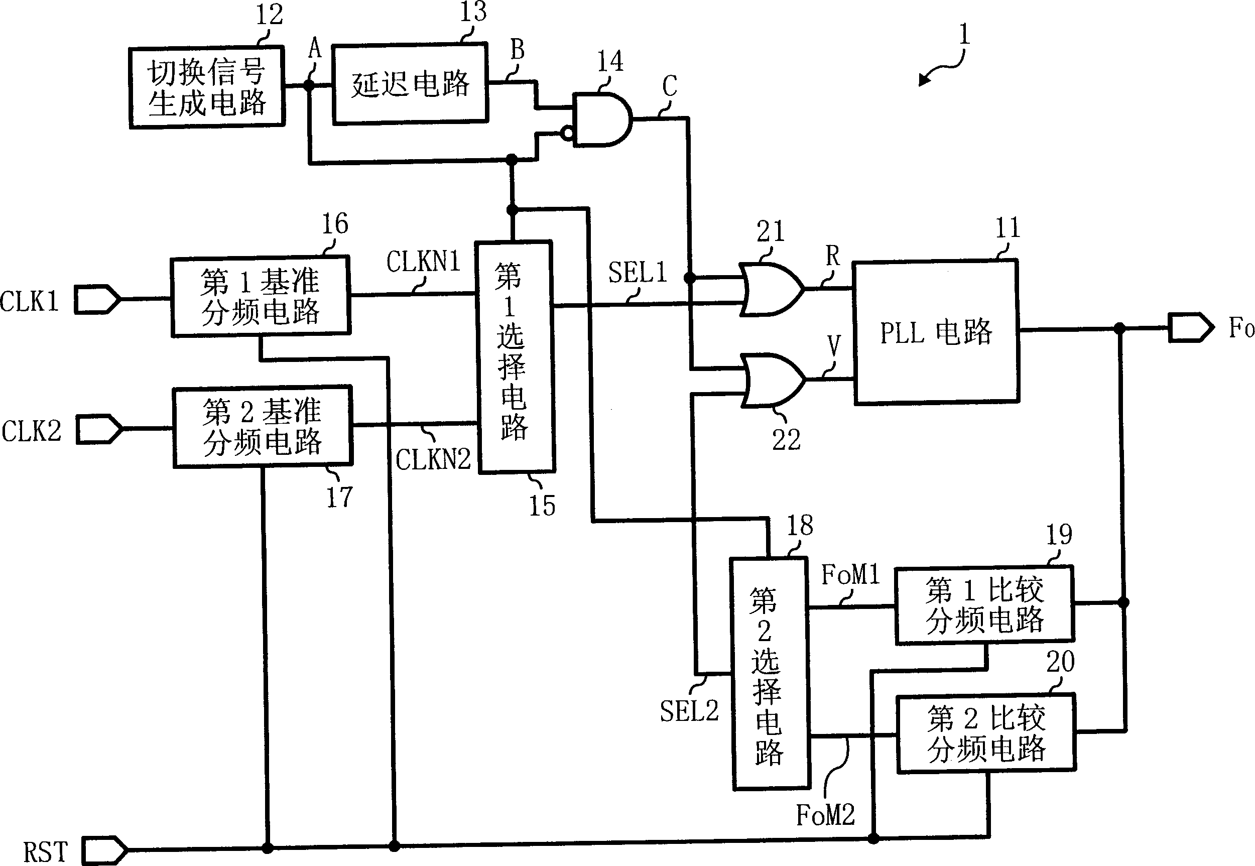 Clock pulse generating circuit