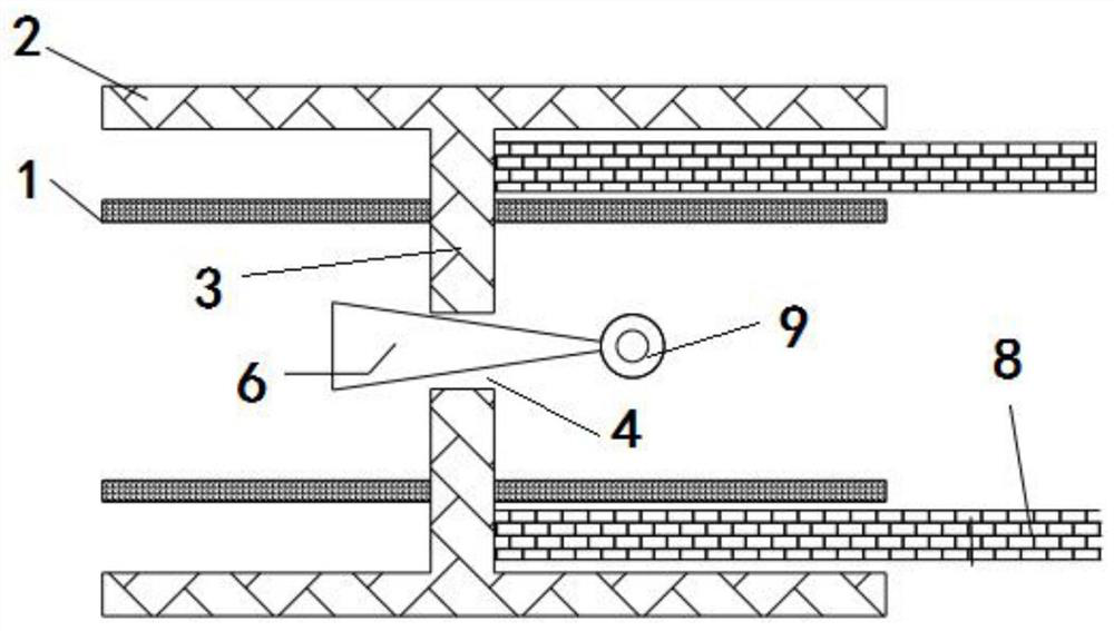 A long-distance blasthole charging device and charging method