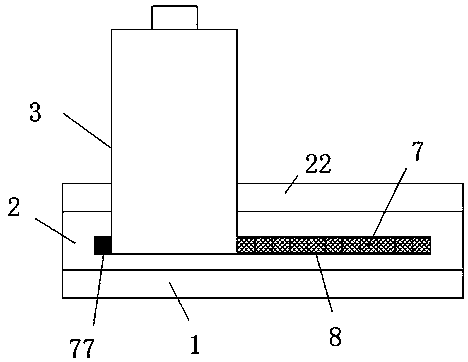 Punching device for building