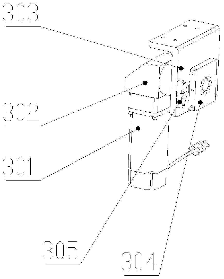 High-accuracy and two-degree-of-freedom swinging rod device