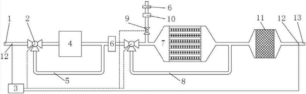 Device and method for treating organic waste gas through synergistic catalysis of plasma