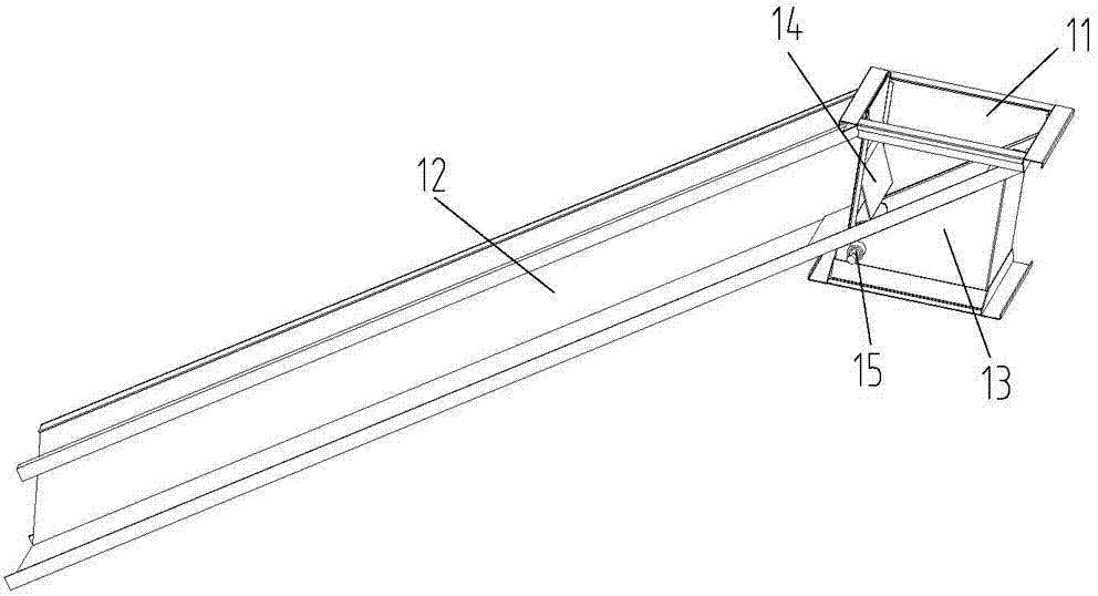 Blanking mechanism of circulating-type grain drying machine