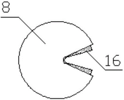 Apparatus for assisting in overturning metal plate