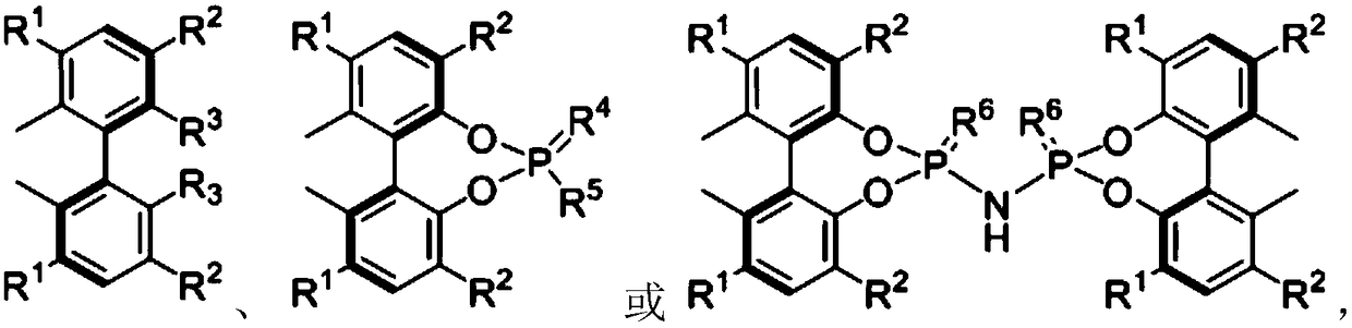 Chiral compounds containing biphenyl skeleton, and preparation method and applications thereof