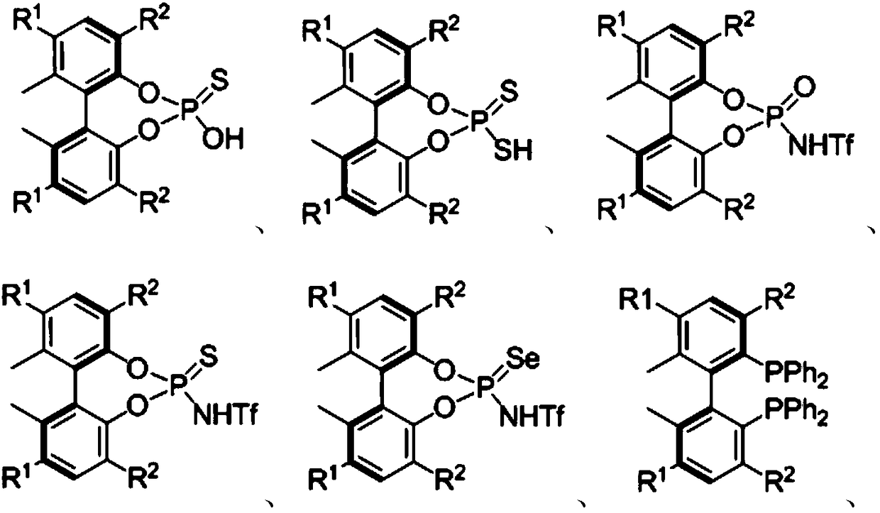 Chiral compounds containing biphenyl skeleton, and preparation method and applications thereof