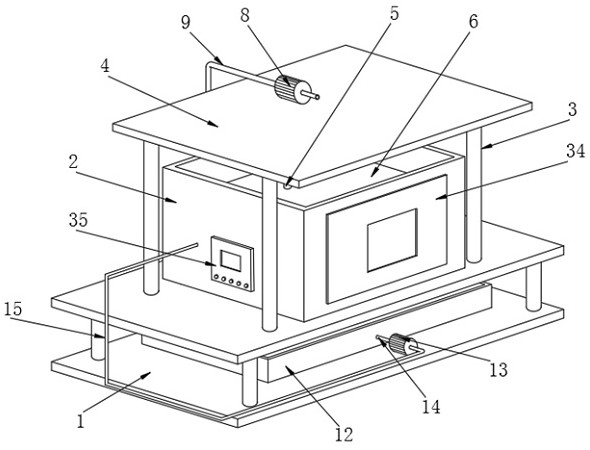 Road construction quality detection device