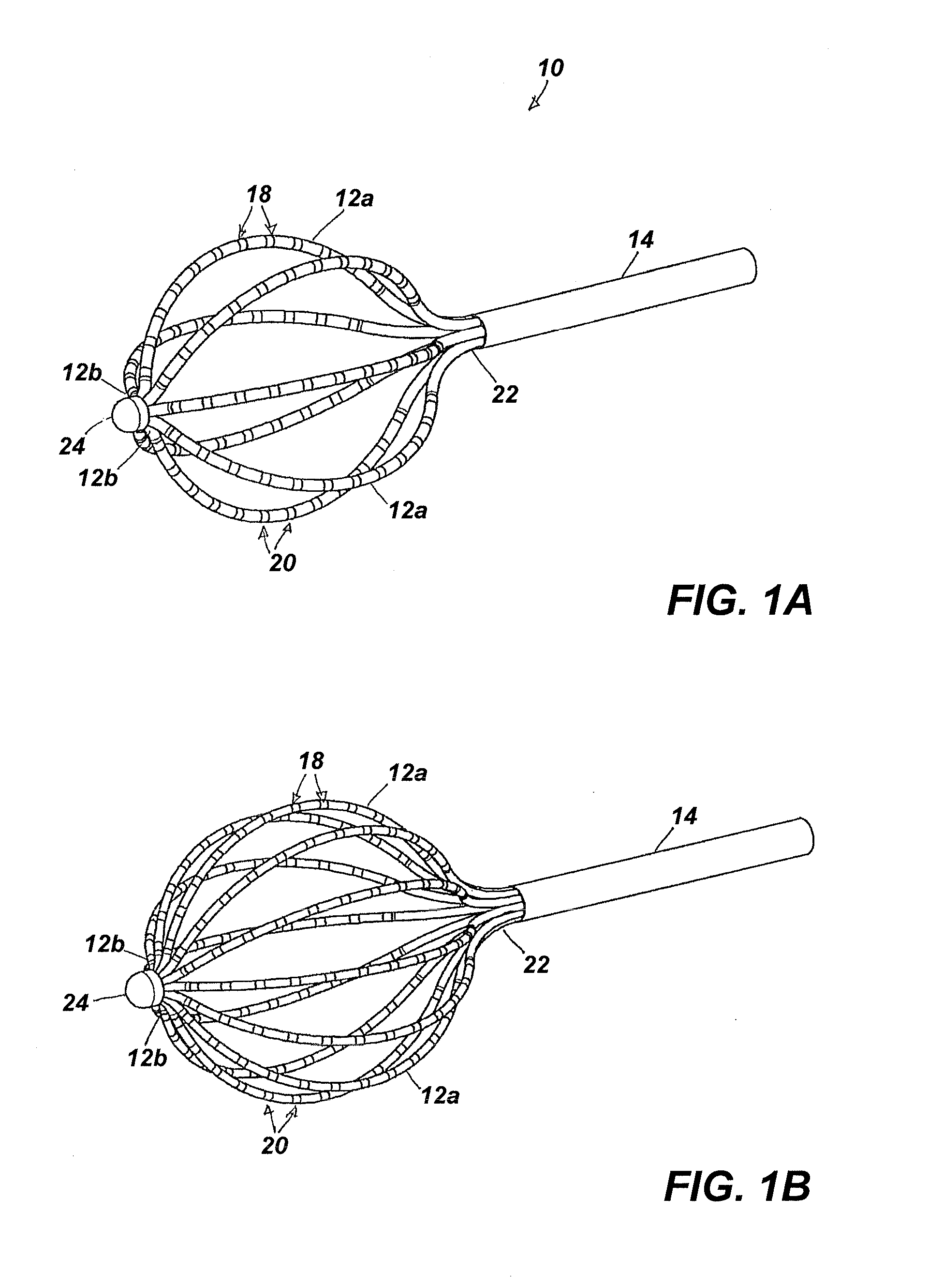 A basket catheter and method of manufacturing